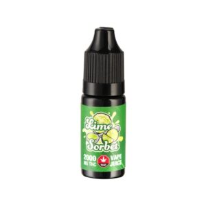 Lime Sorbet 2000mg THC Vape Juice