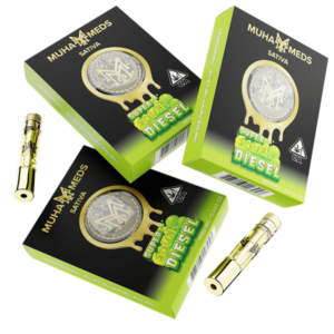 Super Sour Diesel Muha Meds THC Cartridge